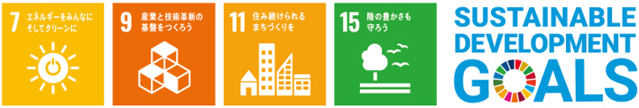 ※本リリースの取り組みは、SDGs(持続可能な開発目標)における4つの目標に貢献しています。