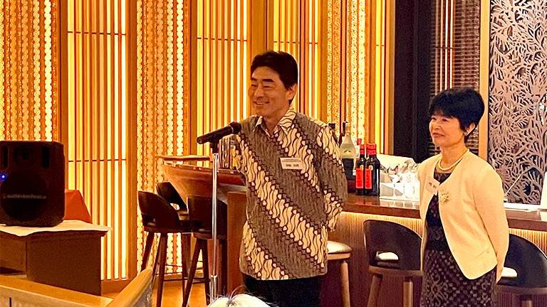 宇野副社長の祝辞